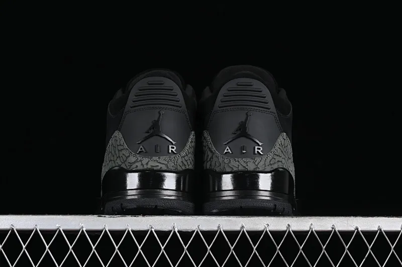 All categories Air Jordan Jordan series basketball shoes Air Jordan 3 LW version Air Jordan 3 Retro AJ3 Joe 3 Black Cat Explosion pattern CK9246-168